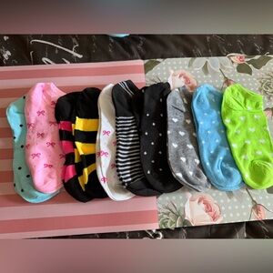 Colorful Ankle Socks Set 10 pairs